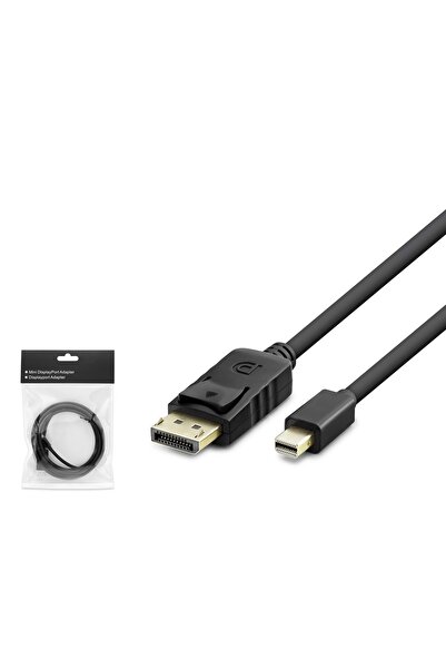 HADRON HDX7799 Mini DisplayPort to DisplayPort Kablo 120 Hz 1.8 m - Siyah