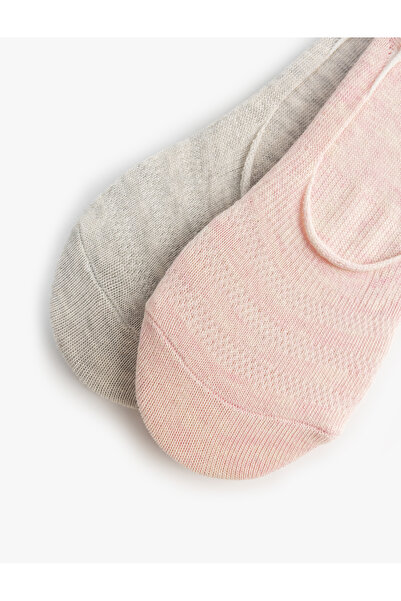 Koton Multicolored Set of 2 Ballerina Socks