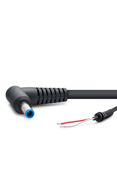 HADRON Hdx5514 Laptop Adapter Dc Jack Cable 4.5X3.0 mm L Type 1.2 m 90W Black