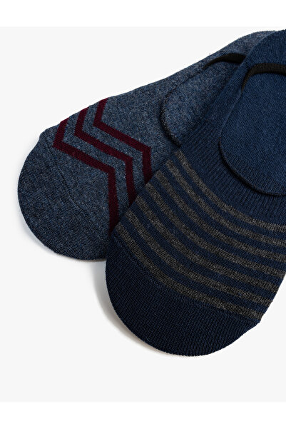 Koton Cotton Blended 2-Piece Ballerina Socks Set - Multicolored