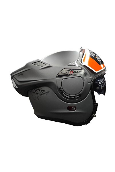 Sway Sw 907 Stratos 180 Çene Açılır Motosiklet Kaskı