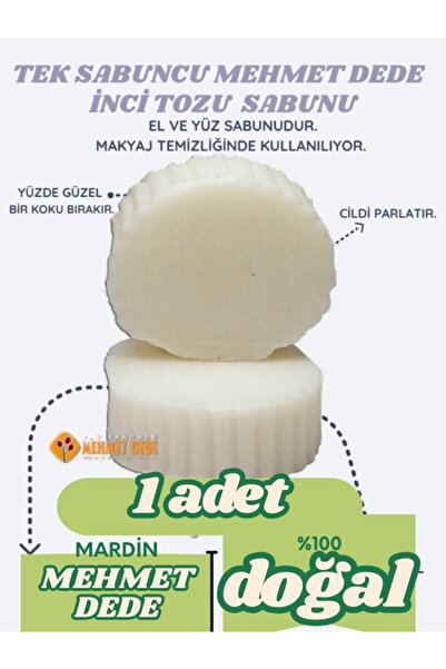 HEPSİ ANADOLU İnci Tozu Sabunu(tek sabuncu mehmet dede mardin)