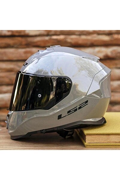 LS2 Storm 2 Full Face Motosiklet Kaskı Şeffaf Siyah Vizörlü