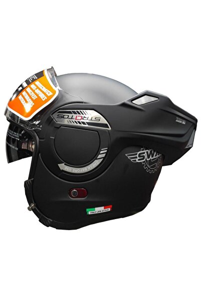 Sway Sw 907 Stratos 180 Çene Açılır Motosiklet Kaskı