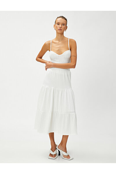 Koton Μίντι φούστα με ελαστική μέση