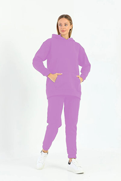 DaKa Σετ αθλητικής φόρμας 3 Thread Kangaroo Pocket Fleece