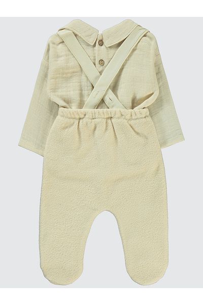 Civil Baby 3-12 Months Baby Boy Ecru Suit Set