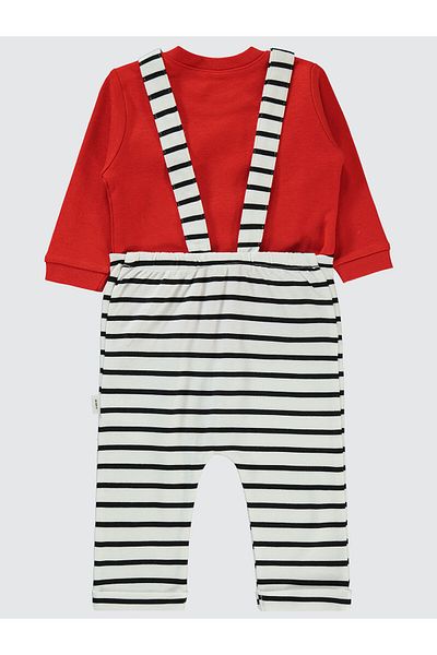 Civil Baby 6-18 Months Baby Girl Black Salopet