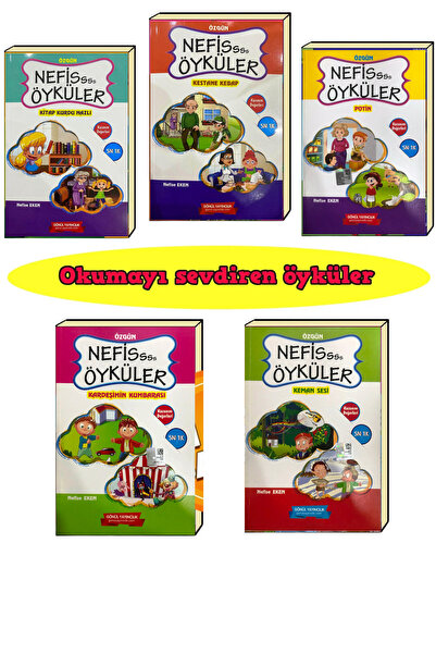 Ata Yayıncılık 2 Ve 3.sınıflar Için   Ve Okumayı Sevdiren 5'li Hikaye Seti