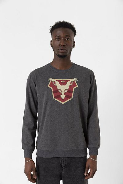 Tshirthane Ανδρικό φούτερ Jupiters Legacy Utopian Chest Smoked 2ip
