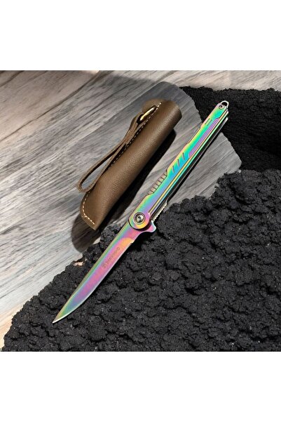 VAS.QUE M390 Rainbow Çelik Çakı