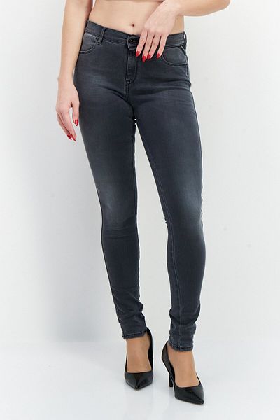 Replay Kadın Stella Fit Yıkanmış Esnek Kot Pantolon, Gri