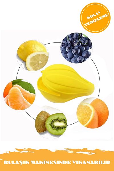 bossandmuse Silicone Lemon Squeezer - Orange Grape Juicing Apparatus