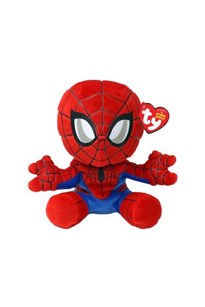 TY Beanie Boos SpiderMan Örümcek Adam Lisanslı Peluş 15 Cm