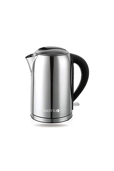 DOTS , Electric Kettle ,1.7L, 2200W, Steel ,KDS-007