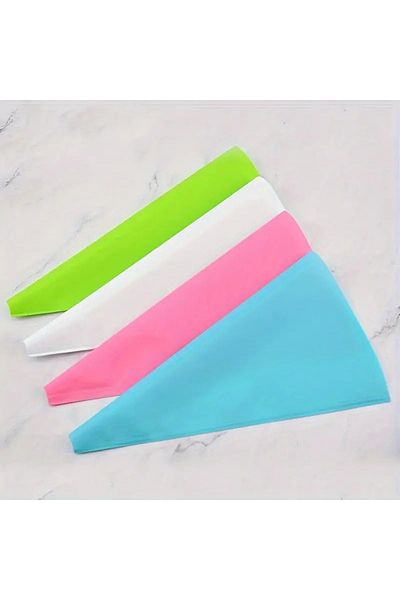 Ayver 3-Pack Silicone Practical Reusable Washable Cream Squeeze Bag