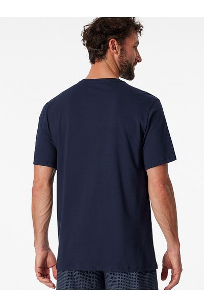 Schiesser Pyjamaoberteil T-shirt Mix & Relax Schlaf-oberteil Nachthemd Sleepshirt