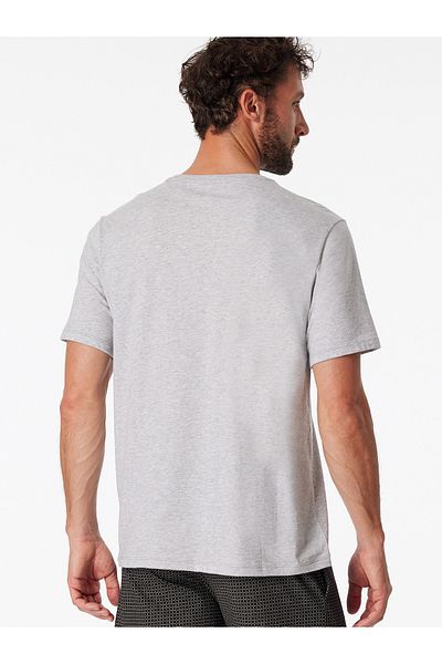 Schiesser Pyjamaoberteil T-shirt Mix & Relax Schlaf-oberteil Nachthemd Sleepshirt