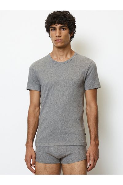 Marc O'Polo T-shirt Iconic Rib Unterziehshirt Unterhemd Kurzarm