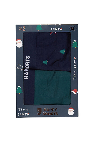 Happy Shorts Retro Boxer Jersey Xmas Retro-boxer Retroshorts Boxershorts