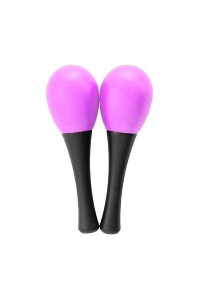 JWIN PM-202 Saplı Marakaş Orff - Ritim Aleti Seti - Pembe