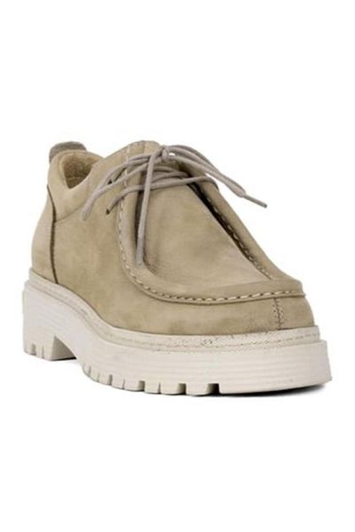 NISH N24161 Γνήσια δερμάτινα παπούτσια Nubuck Casual