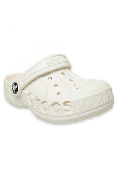 Crocs 207013 شبشب K Classic Clog T باللون الأبيض للأطفال