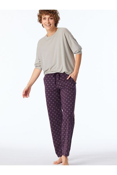 Schiesser Pyjamahose Mix & Relax Schlaf-Hose Pyjama Schlafmode