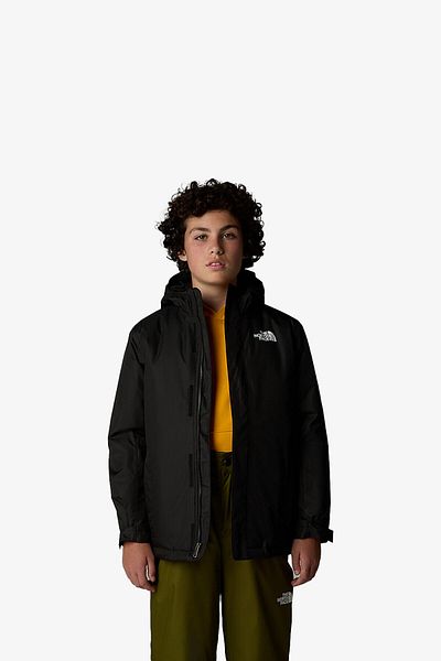 THE NORTH FACE Snowquest Μαύρο Παιδικό Παλτό - NF0A8A00JK31