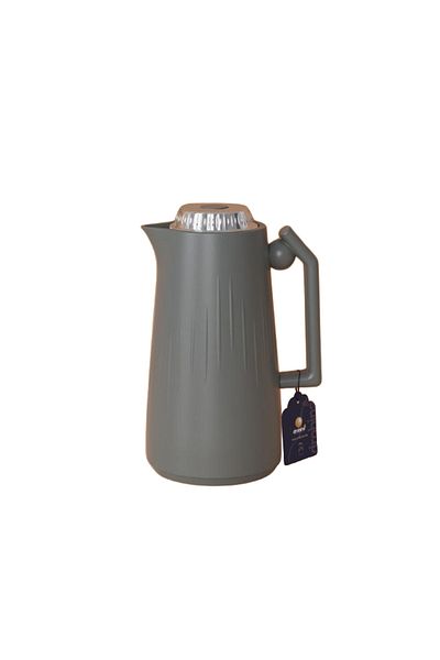 drobina luxury tea and coffee thermos, 1 liter dark grey