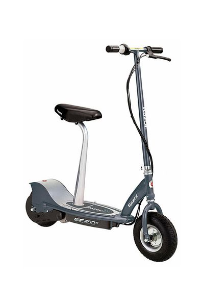Razor E300 Electric Scooter Grey Rechargeable 24v
