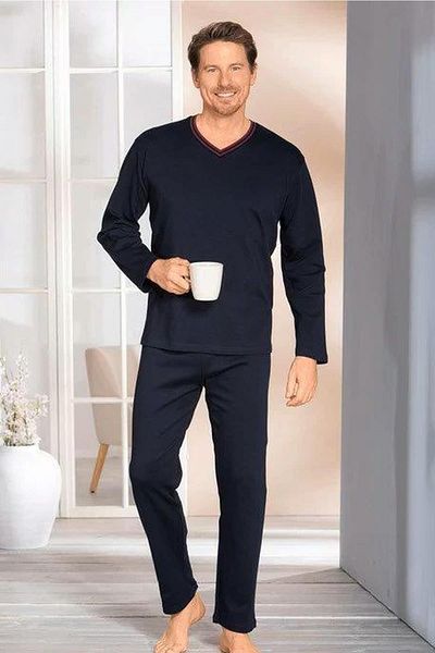 NEHİRİN Interlok Men's Pjamas Suit