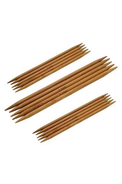 yumakça Bambu Çorap Şişi 5'li 5 mm