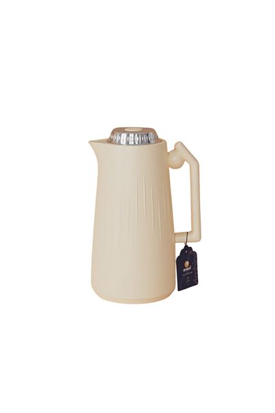 drobina luxury tea and coffee thermos, 1 liter cream