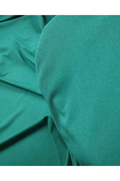 Kumaş Parça بطانة جيرسي باللون الأخضر - العرض: 155