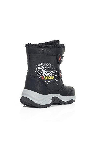 BYŞ Moda Noxi̇s Xsnow Erkek Çocuk Botu Si̇yah