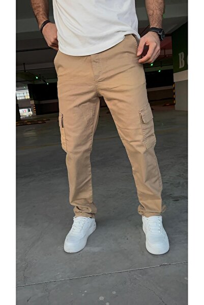 viking's line Kargo Baggy Koyu Gri Jeans