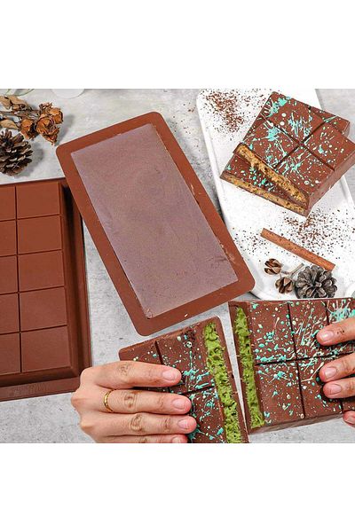 Eminonutoptanci Dubai Chocolate and Cake Large Size Tablet - Silicone Mold