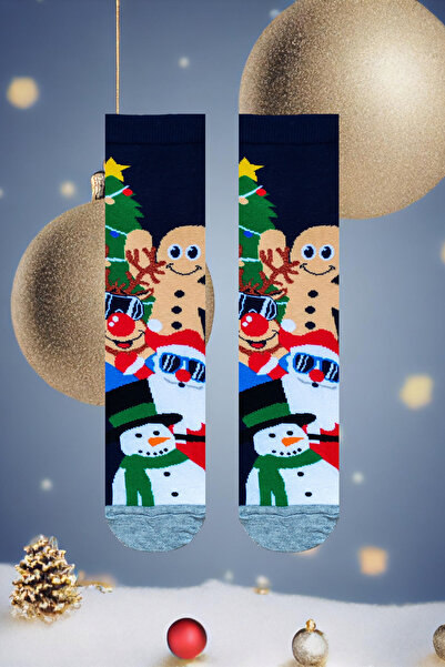ZEYZEY MONKEY New Year's Themed New Year's Socks Set in a Special Gift Box of 5