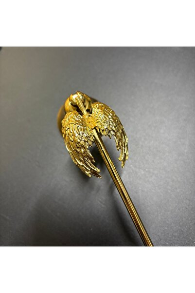 Mercan Tasarım Atölyesi SARILAN MELEK KANATLI MUM SÖNDÜRÜCÜ-GOLD