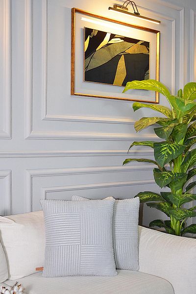 BİRHOME غطاء وسادة مزخرف بتصميم جاكار مكون من قطعتين مقاس 43 × 43 سم