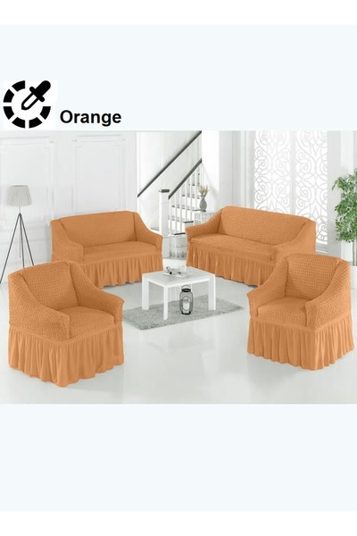 Evory Home طقم أغطية أريكة مكون من 4 قطع من 7 مقاعد (3+2+1+1) قابل للتمدد للغاية