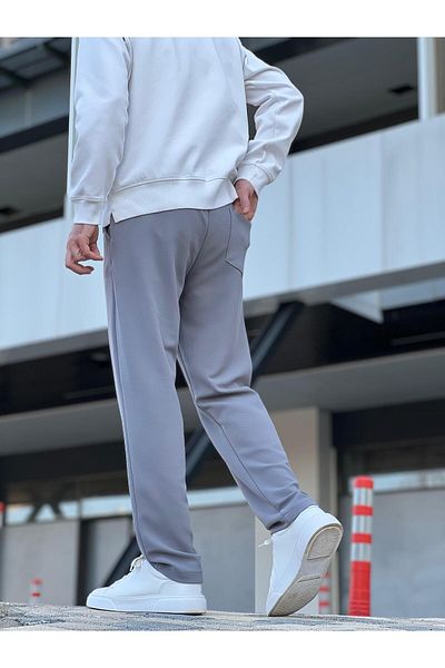 wamoss Casual Comfortable Fit Ευέλικτο ύφασμα ελαστική μέση φαρδιά Bantulun Srp