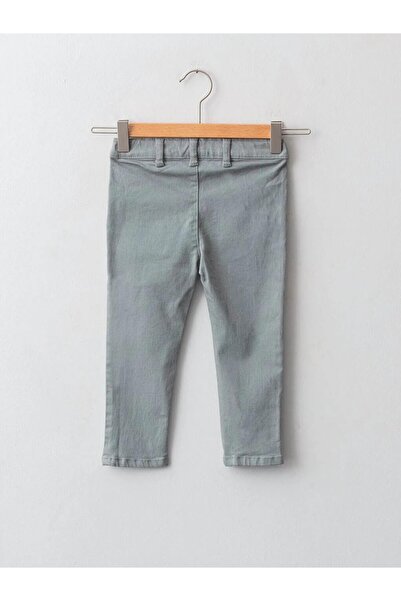LC Waikiki LCW baby Yeşil Skinny Fit Basic Erkek Bebek Pantolon