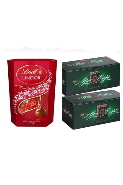 Nestle After Eight Çikolata & Lindt Lindor Cornet Milk Çikolata