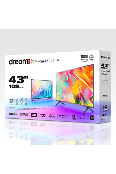 Dream Star 43" Google Televizyon Led TV