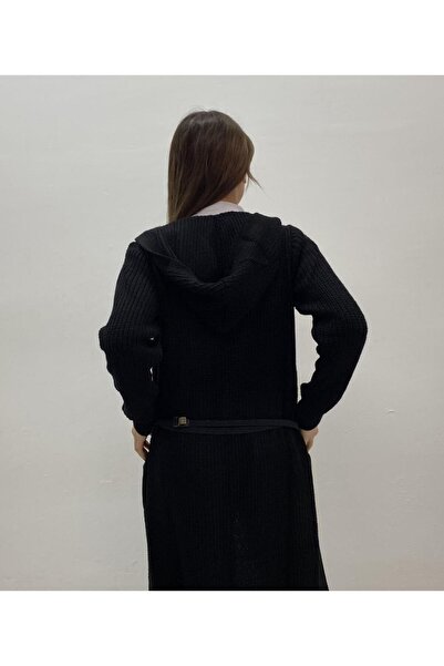 onno style woman CARDIGAN SPORTIV CU GLUGĂ CU LUPĂ