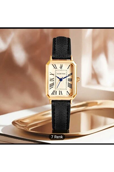 ariana sytle أزياء كلاسيكية فاخرة - ساعة كوارتز سوداء، ساعة نسائية أنيقة بأرق...