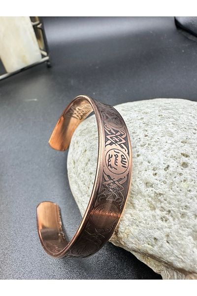 KAVELE 17 cm 35-40Gr Raw Pure Copper - Full Protection Armored Bracelet