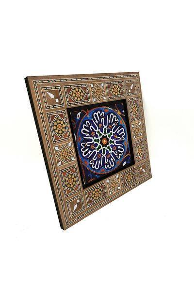 Sadrazam 8 buc. Masă MDF imprimată Yâ Allah 20x20 Kh-139